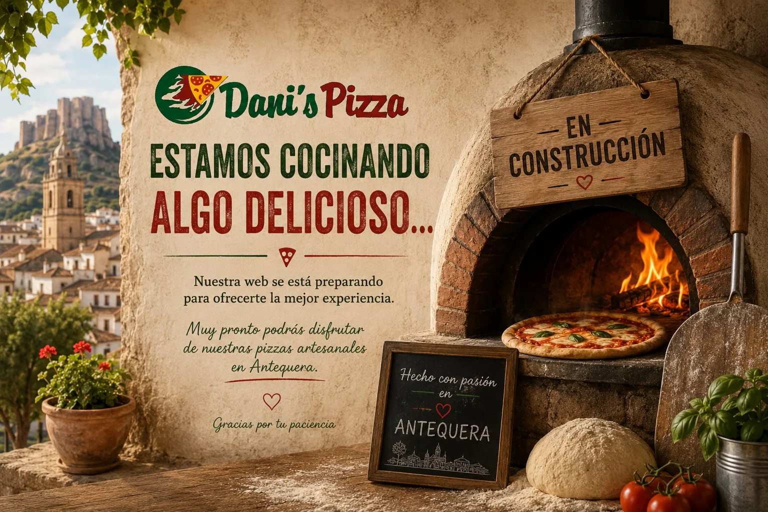 Próximamente! En Dani's Pizza Antequera